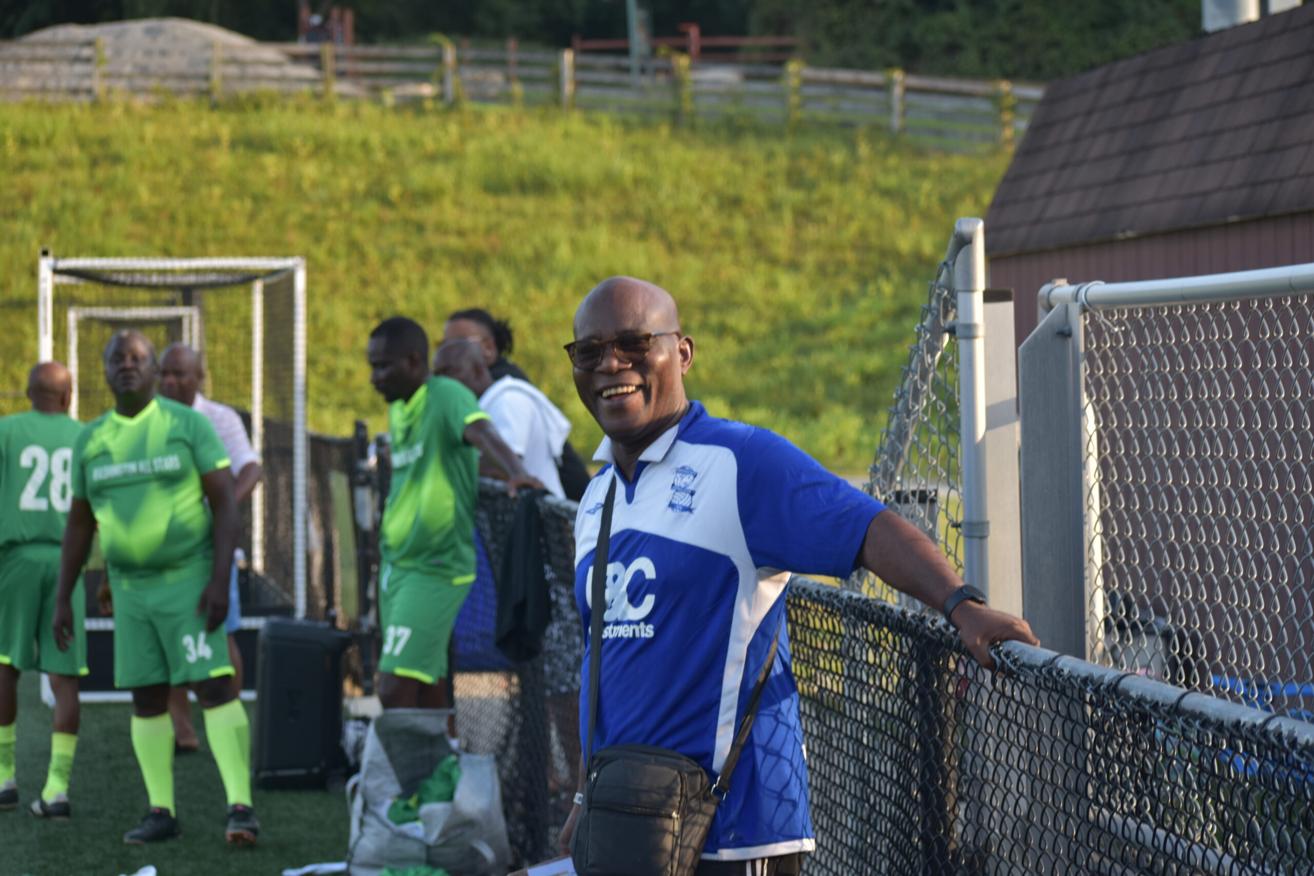 Supporters and players on matchday